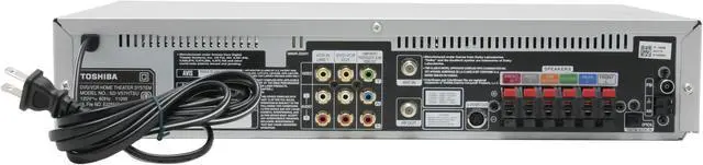 Alt view image 4 of 12 - TOSHIBA SD-V57HT 5.1CH 500W DVD/VHS Home Theater System