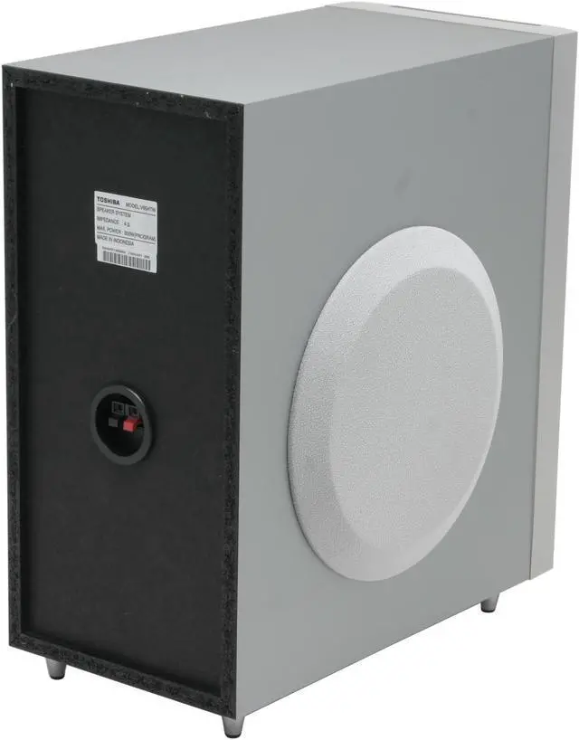 Alt view image 9 of 12 - TOSHIBA SD-V57HT 5.1CH 500W DVD/VHS Home Theater System