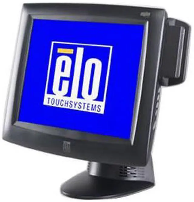 Main image of ELO TOUCHSYSTEMS 1525L with MSR Gray 15" Serial 5-wire Resistive LCD Touchscreen 300 cd/m2 500:1 Built-in Speakers