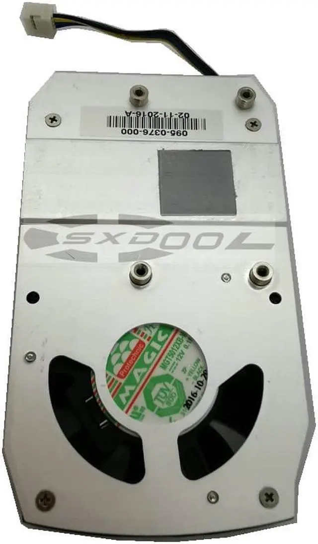 Alt view image 6 of 6 - New original MGT5012XB-W10 K620 professional graphics card assembly component cooling fan NVIDIA QUADRO K620 graphics card heatsink