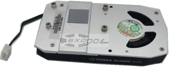Alt view image 5 of 6 - New original MGT5012XB-W10 K620 professional graphics card assembly component cooling fan NVIDIA QUADRO K620 graphics card heatsink
