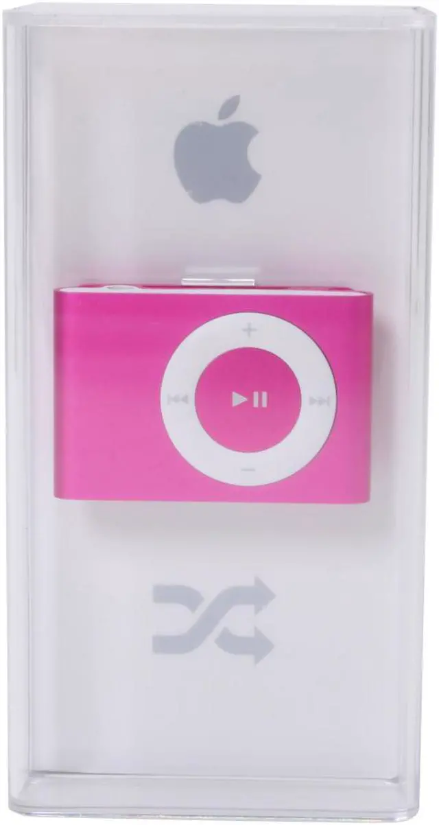 Alt view image 10 of 10 - Apple iPod shuffle (2nd Gen) Pink 1GB MP3 Player MA947LL/A
