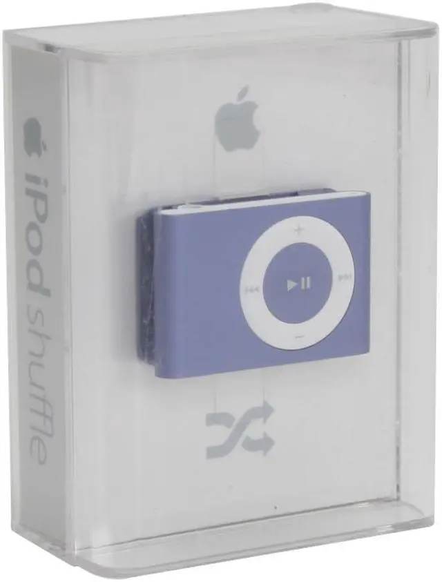Alt view image 8 of 8 - Apple iPod shuffle (2nd Gen) Purple 1GB MP3 Player MB233LLA