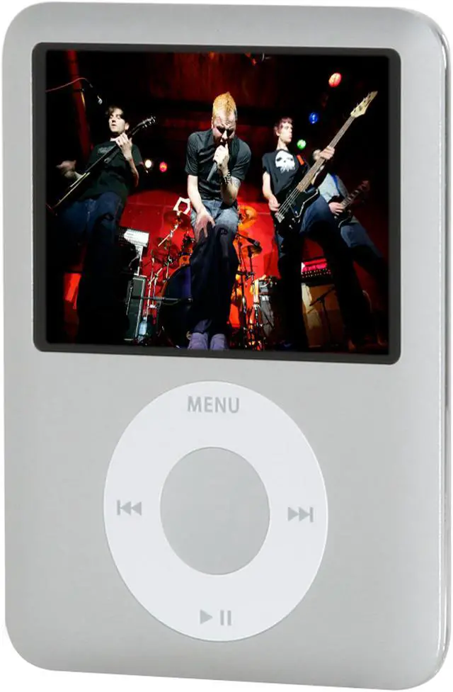Apple 4GB iPod Nano - 3rd Gen (SILVER) MB245LL/A - Newegg.com