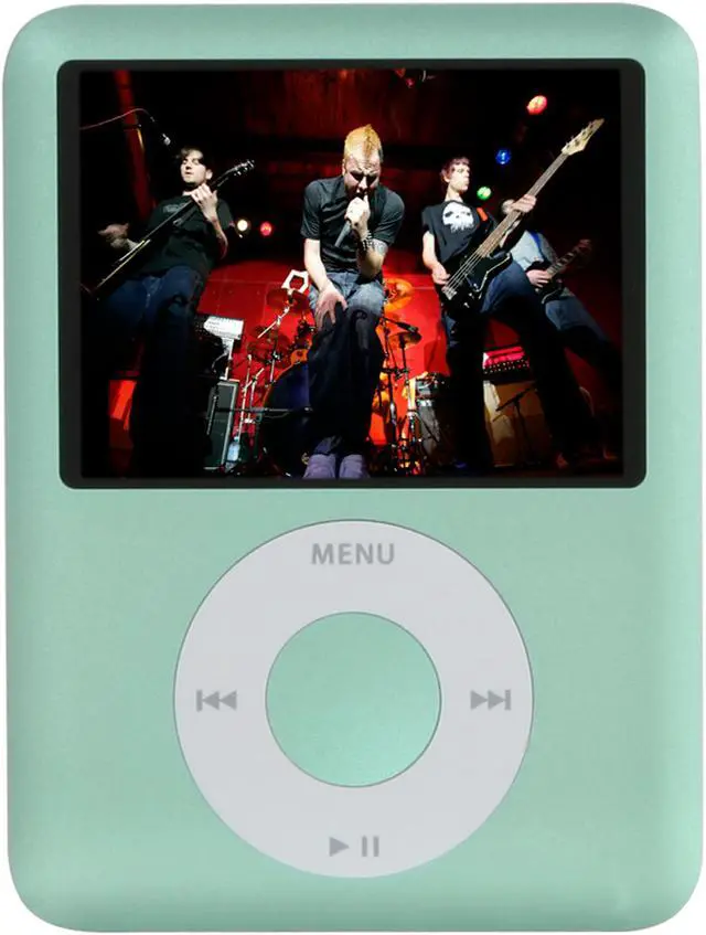 Alt view image 9 of 12 - Apple - iPod nano 8GB - 3rd Gen (Green) MB253LL/A