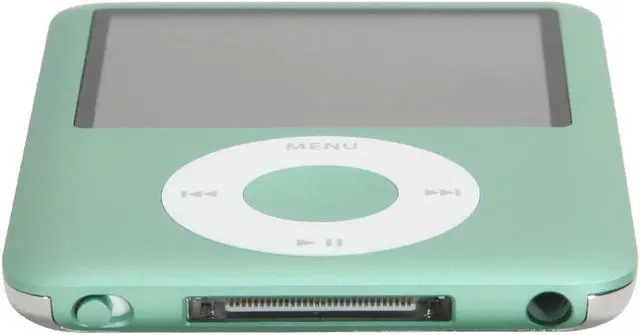 Alt view image 11 of 12 - Apple - iPod nano 8GB - 3rd Gen (Green) MB253LL/A