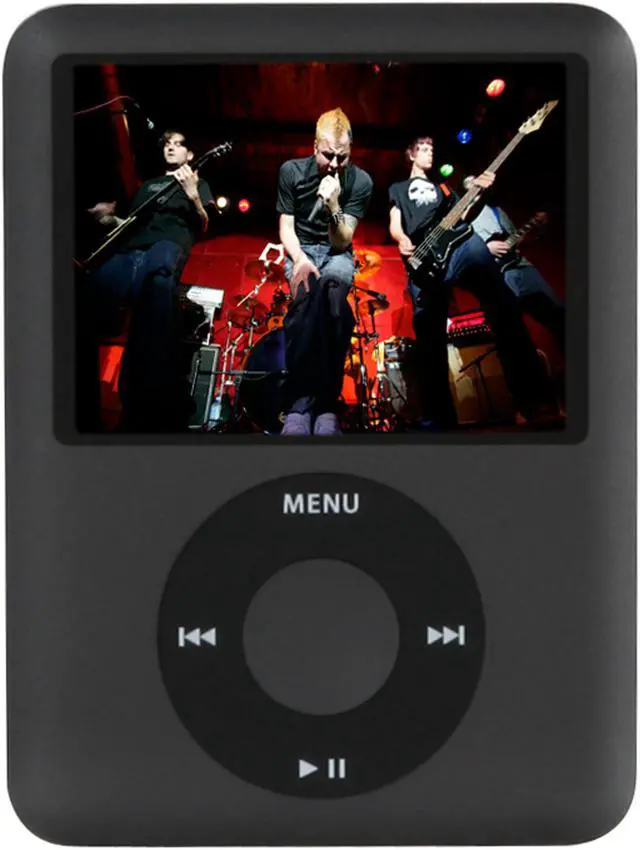 Alt view image 9 of 12 - Apple 8GB iPod Nano - 3rd Gen (BLACK) MB261LL/A
