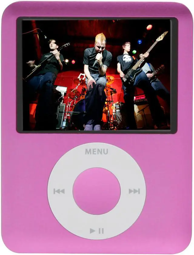 Alt view image 9 of 12 - Apple 8GB iPod Nano - 3rd Gen (PINK) MB453LL/A
