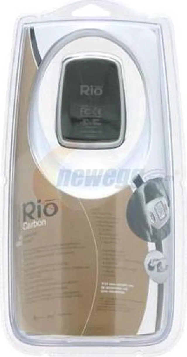 Alt view image 2 of 2 - Rio Carbon Pearl & Black 6GB MP3 Player