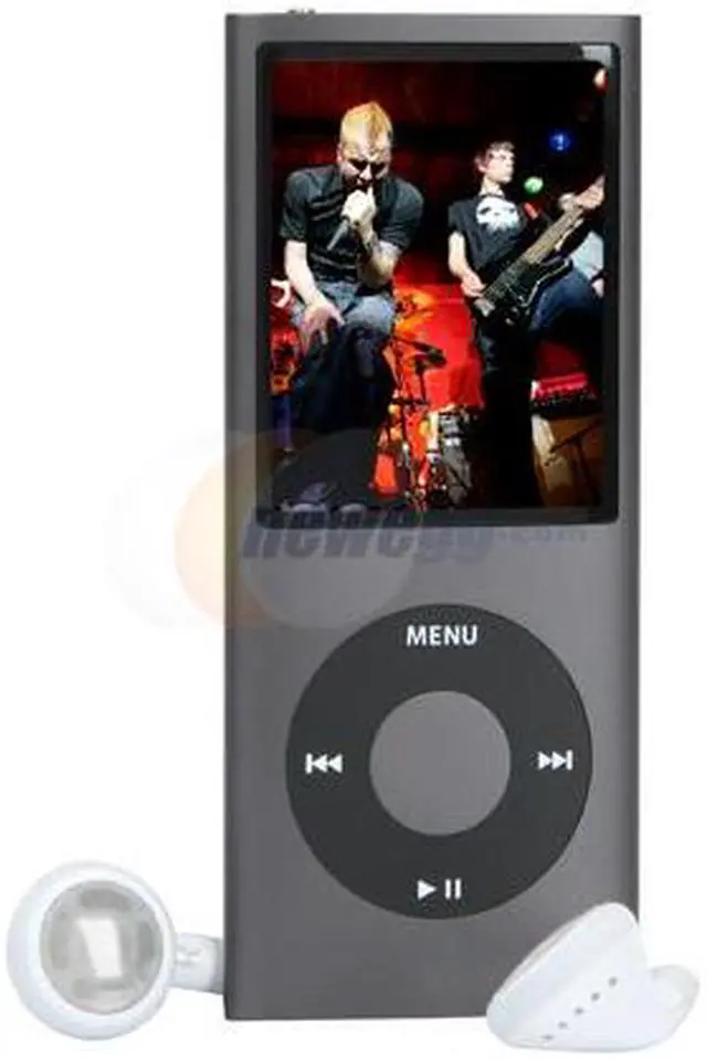 Alt view image 3 of 14 - Apple iPod nano (4th Gen) 2.0" Black 16GB MP3 / MP4 Player MB918LL/A