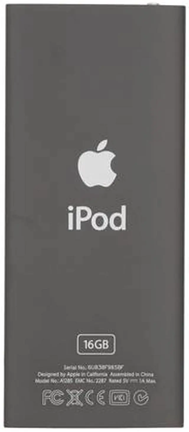 Alt view image 7 of 14 - Apple iPod nano (4th Gen) 2.0" Black 16GB MP3 / MP4 Player MB918LL/A