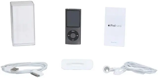 Alt view image 14 of 14 - Apple iPod nano (4th Gen) 2.0" Black 16GB MP3 / MP4 Player MB918LL/A