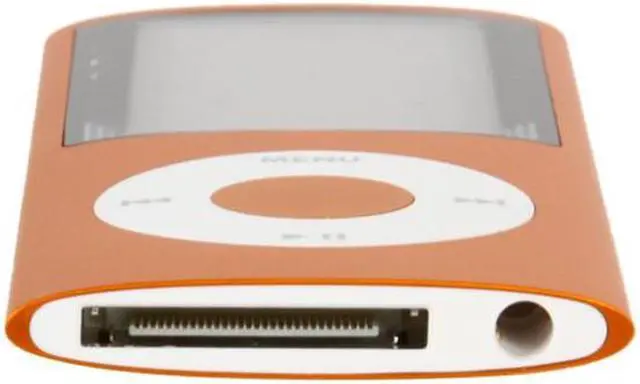 Alt view image 8 of 11 - Apple iPod nano (4th Gen) 2.0" Orange 8GB MP3 / MP4 Player MB742LL/A