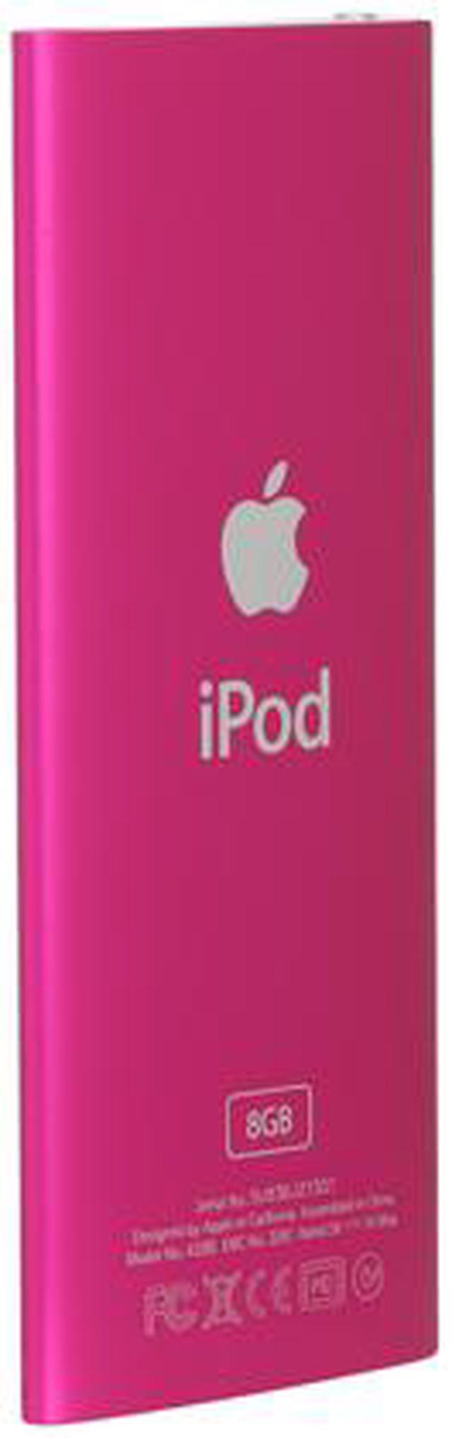 Apple iPod Nano 8GB (Pink) 4th Gen MB735LL/A - Newegg.com