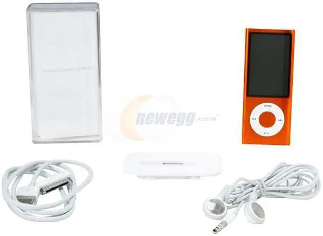 Alt view image 8 of 8 - Apple - iPod nano 8GB - 5th Gen w/ Camera (ORANGE) MC046LL/A