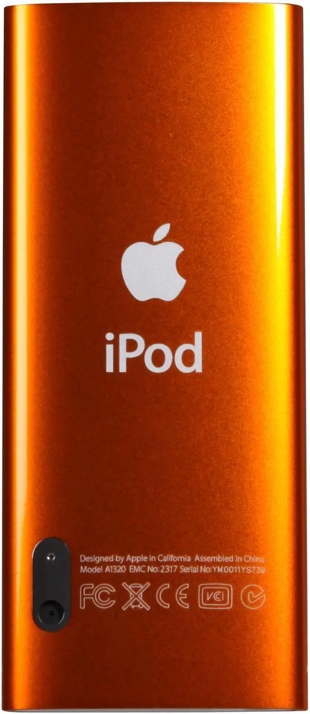 Alt view image 3 of 6 - Apple iPod Nano 16GB with Camera Orange 5th Generation (MC072LL/A)