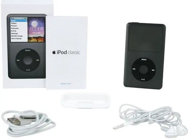 Alt view image 8 of 8 - Apple - iPod Classic 160GB (BLACK) MC297LL/A