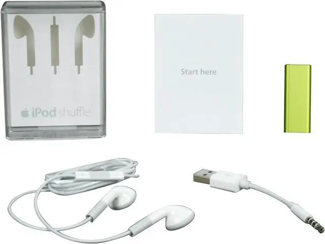 Alt view image 7 of 7 - Apple - iPod shuffle 4GB - 3rd Gen (Green) MC307LL/A