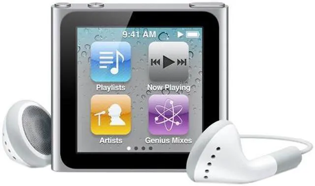 Alt view image 2 of 2 - Apple MC525LL/A - 8GB iPod nano (6th Gen) SILVER