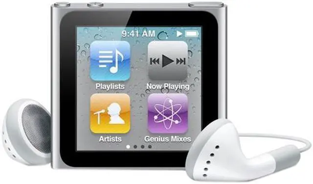 Alt view image 2 of 2 - Apple MC526LL/A - 16GB iPod nano (6th Gen) SILVER