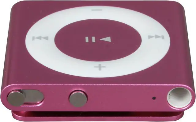 Alt view image 6 of 8 - Apple iPod shuffle (4th Generation) Pink 2GB MP3 Player MC585LL/A-R