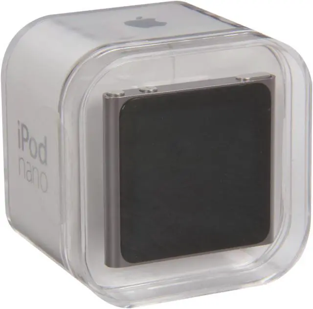 Alt view image 8 of 8 - Apple iPod nano (6th Generation) 1.54" Graphite 8GB MP3 Player MC688LL/A-R