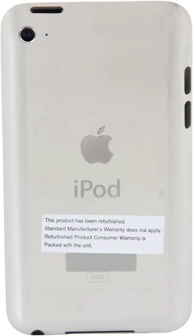 Alt view image 5 of 7 - Apple iPod touch 3.5" White 8GB MP3 / MP4 Player MD057LL/A