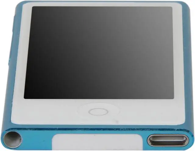 Alt view image 8 of 9 - Apple iPod nano (7th Gen) 2.5" Blue 16GB MP3 Player MD477LL/A