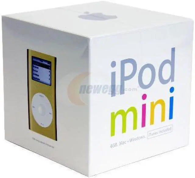Alt view image 3 of 3 - Apple iPod mini (1st Gen) 1.67" Gold 4GB MP3 Player M9437LLA