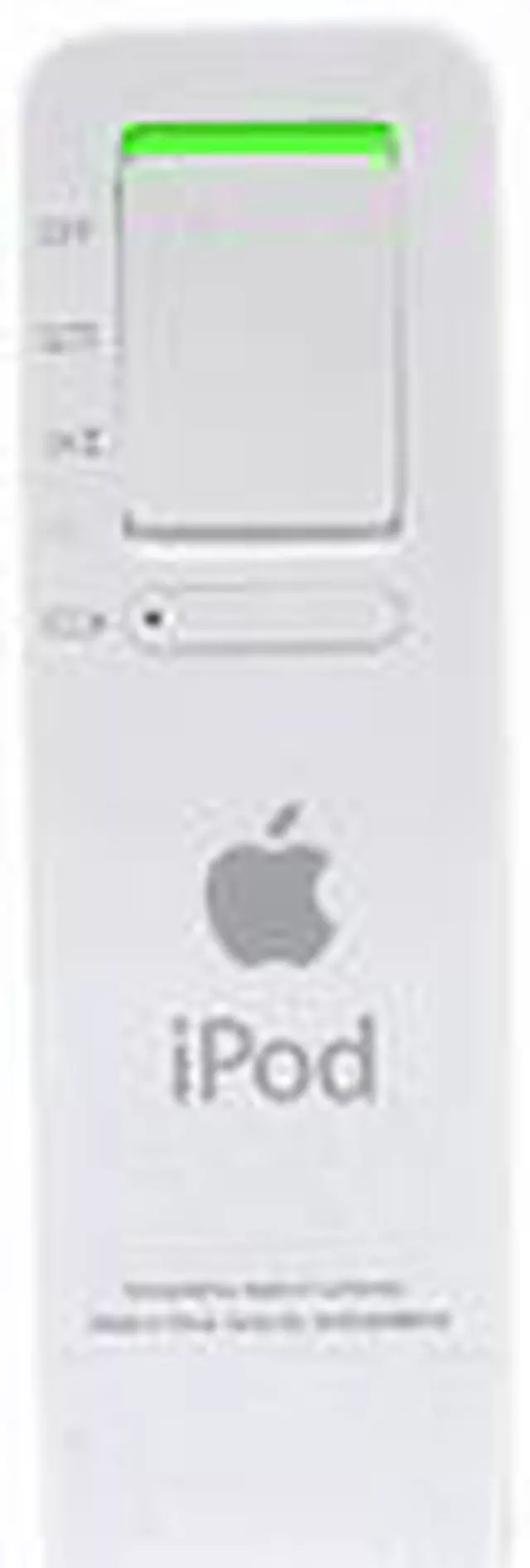 Alt view image 3 of 5 - Apple iPod shuffle (1st Gen) White 1GB MP3 Player M9725LL/A
