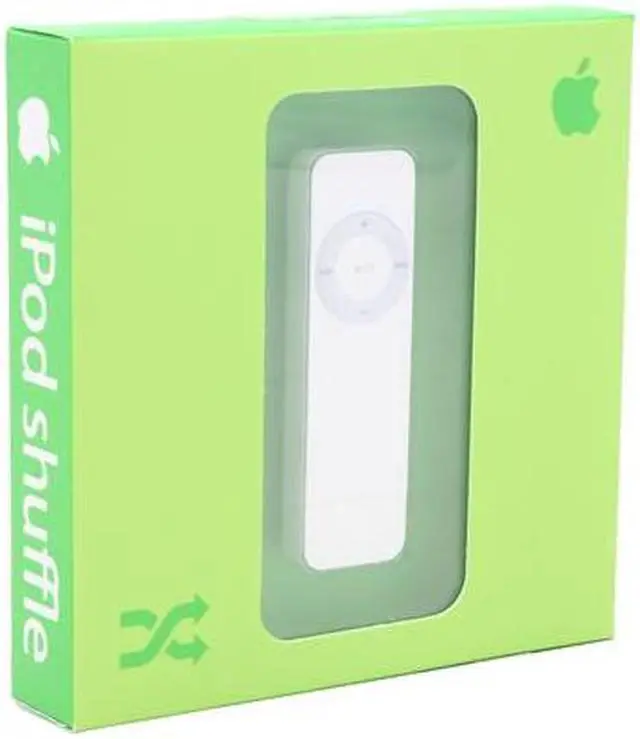 Alt view image 5 of 5 - Apple iPod shuffle (1st Gen) White 1GB MP3 Player M9725LL/A