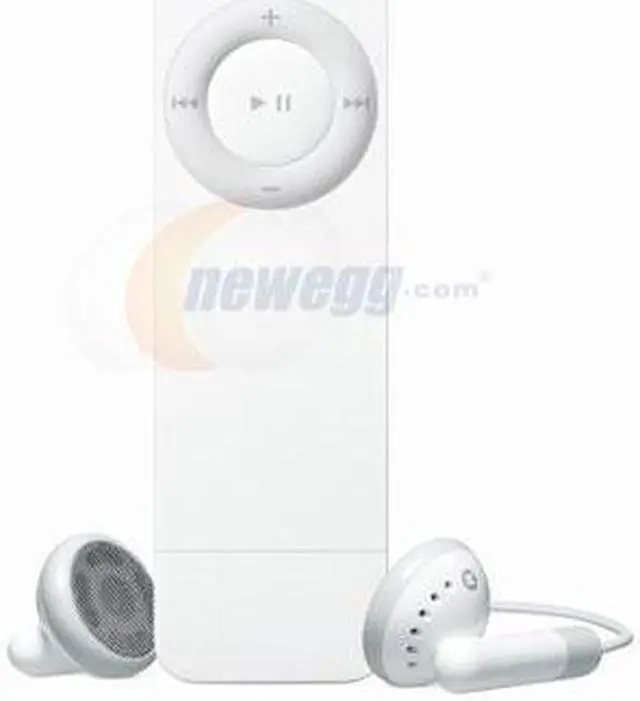 Main image of Apple iPod shuffle (1st Gen) White 1GB MP3 Player M9725LL/A