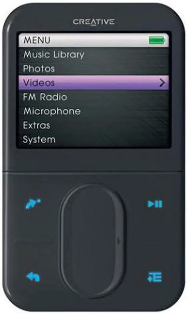 Main image of Creative ZEN Vision M 2.5" Black 30GB MP3 / MP4 Player