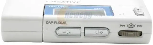Alt view image 3 of 9 - Creative MuVo White 2GB MP3 Player V 100