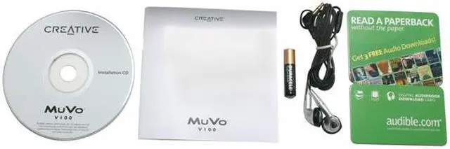 Alt view image 8 of 9 - Creative MuVo White 2GB MP3 Player V 100