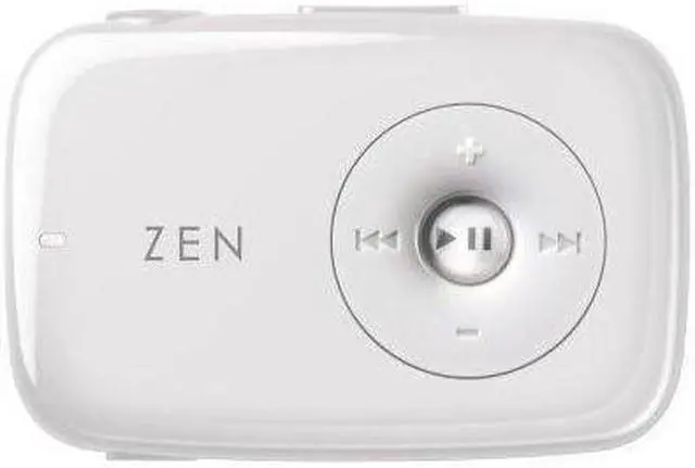 Main image of Creative ZEN STONE White 1GB MP3 Player