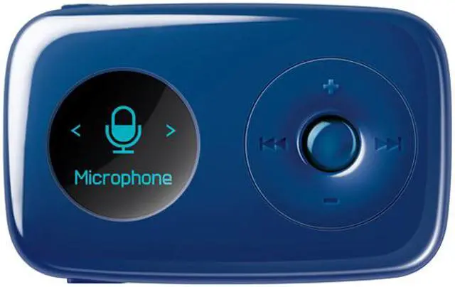 Alt view image 4 of 4 - Creative ZEN STONE PLUS Blue 2GB MP3 Player