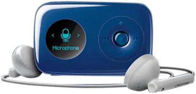 Main image of Creative ZEN STONE PLUS Blue 2GB MP3 Player