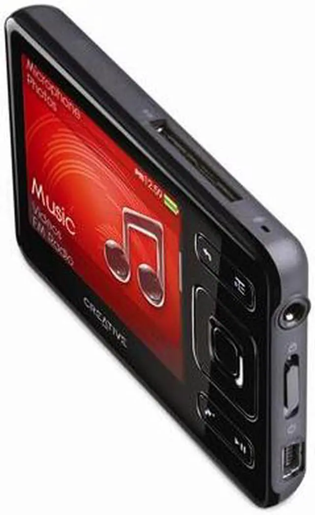 Alt view image 3 of 12 - Creative ZEN 2.5" Black 2GB MP3 / MP4 Player