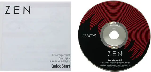 Alt view image 11 of 12 - Creative ZEN 2.5" Black 2GB MP3 / MP4 Player