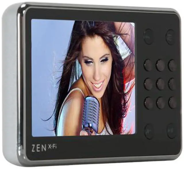 Alt view image 9 of 12 - Creative ZEN X-Fi 2.5" Black 16GB MP3 / MP4 Player With Wireless LAN