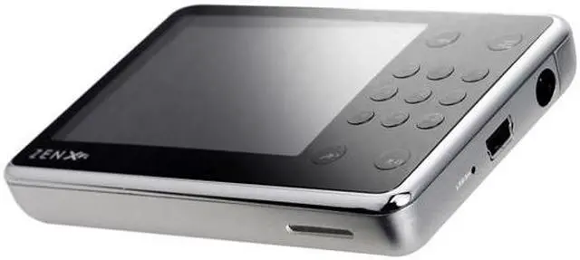 Alt view image 4 of 11 - Creative ZEN X-Fi 2.5" Black 32GB MP3 / MP4 Player With Wireless LAN