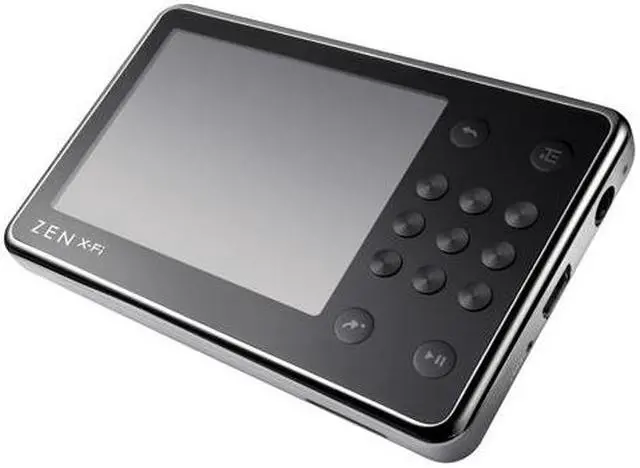 Alt view image 4 of 9 - Creative ZEN X-Fi 2.5" Black 8GB MP3 / MP4 Player ZXFI8GBBK