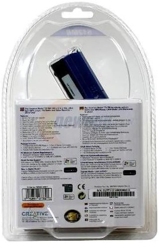 Alt view image 3 of 3 - Creative 512MB MP3 Player MuVo TX FM