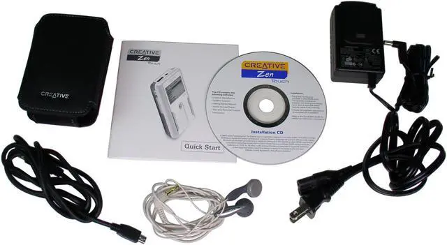 Alt view image 4 of 4 - Creative White 40GB MP3 Player 70PF131000010