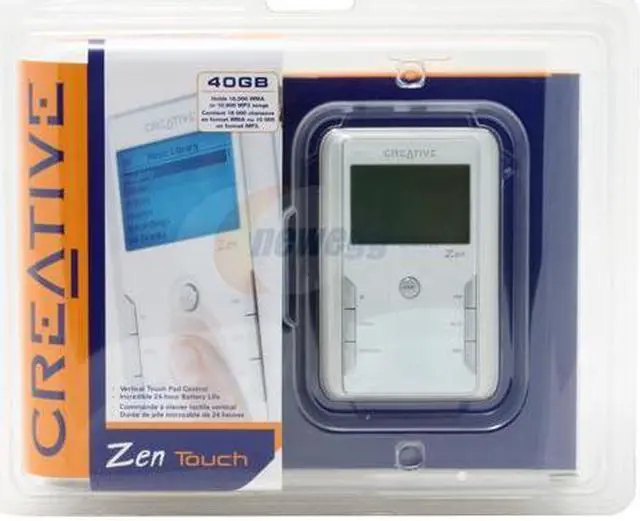 Alt view image 2 of 3 - Creative ZEN Touch White 20GB