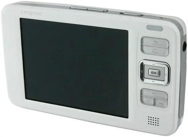 Alt view image 2 of 11 - Creative ZEN Vision 3.7" White 30GB MP3 / MP4 Player