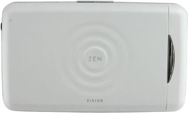 Alt view image 5 of 11 - Creative ZEN Vision 3.7" White 30GB MP3 / MP4 Player
