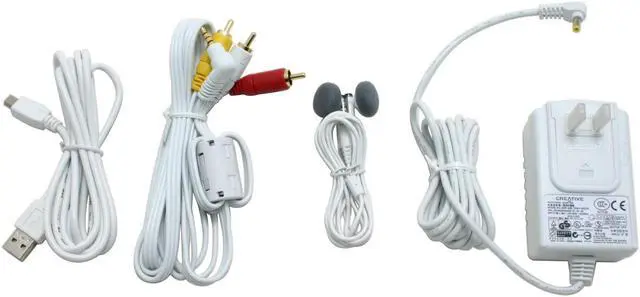 Alt view image 9 of 11 - Creative ZEN Vision 3.7" White 30GB MP3 / MP4 Player