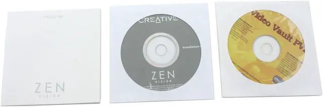 Alt view image 10 of 11 - Creative ZEN Vision 3.7" White 30GB MP3 / MP4 Player